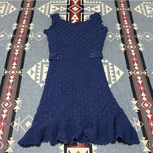 Lilly Pulitzer  Villa Crochet Sweater Dress - Picture 4 of 4